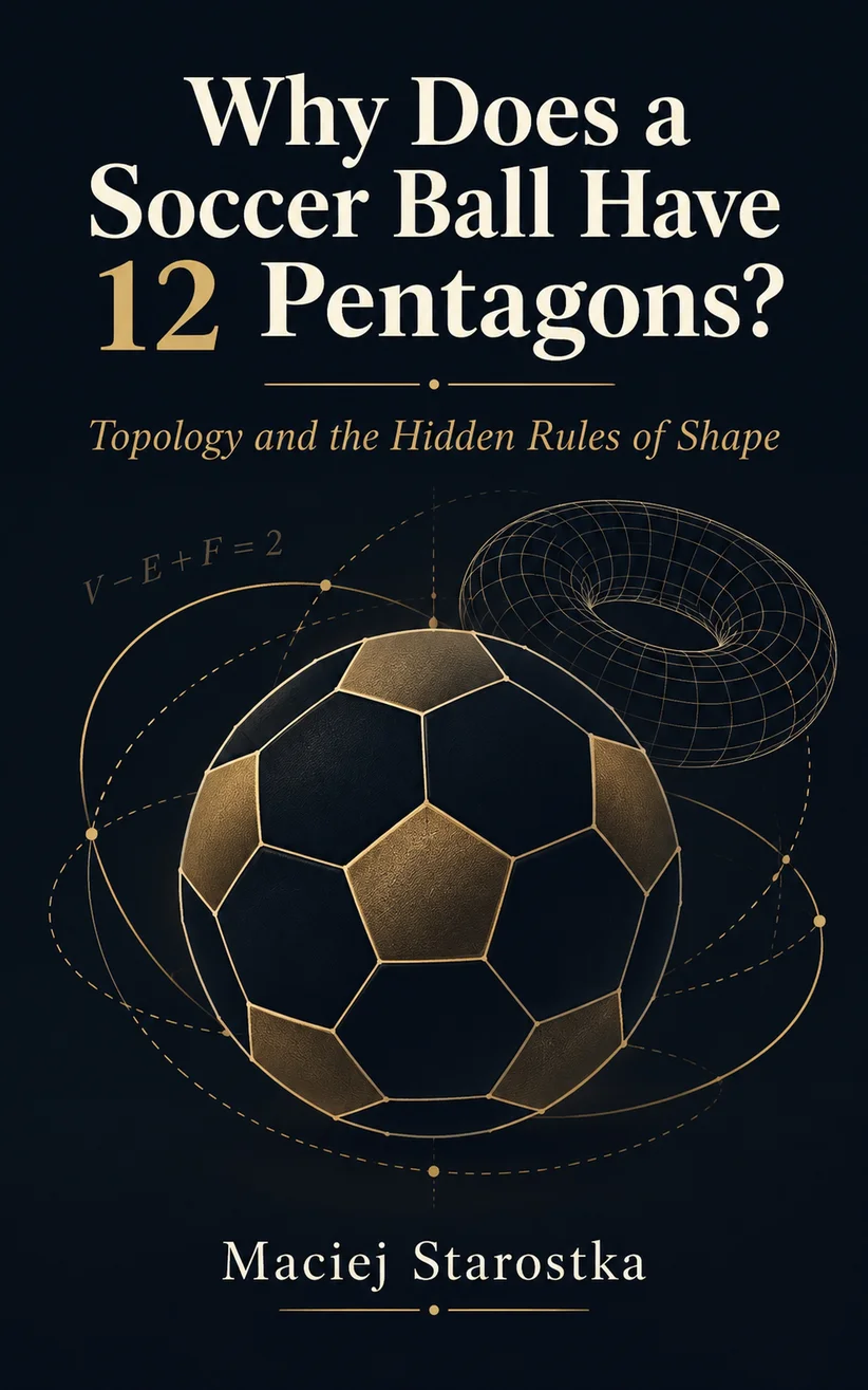Cover of the book Why Does a Soccer Ball Have 12 Pentagons? Topology and the Hidden Rules of Shape